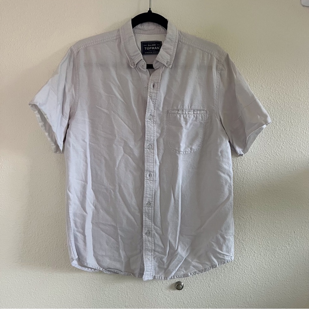 Topman short sleeve button up